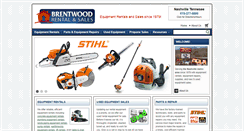 Desktop Screenshot of brentwoodrental.net
